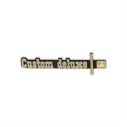 Holley 05-184 73-74 C/K Truck Custom Deluxe Dash Emblem