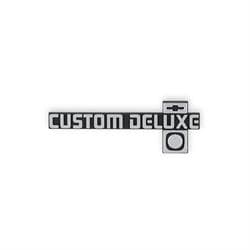 Holley 05-185 81-87 C/K Truck Custom Deluxe Dash Emblem