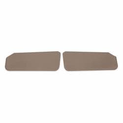 Holley 05-347 88-98 GMT400 Foamback Sunvisors, Pair, Cloth, Tan