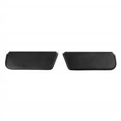 Holley 05-352 80-86 Ford F-Series Sunvisor, Pair, Vinyl, Black
