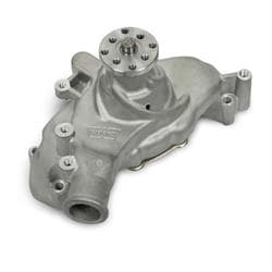 Weiand 9243 Team G Aluminum Water Pump w/Twisted Snout Design