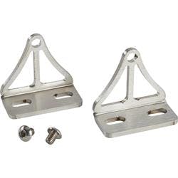 Ididit 2407000015 40's Style Floor Mount Bushed Stainless Steel