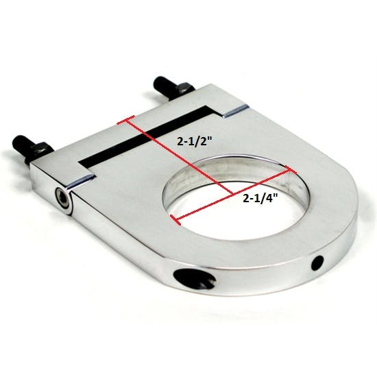 Ididit 2302370040 2.5 In. Steering Tilt Column Drop Mount 2.25 In Hole