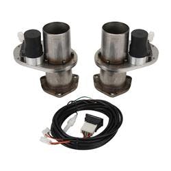 Dougs Headers DEC250A Stainless Steel Electric Exhaust Cutouts-2.5 In.