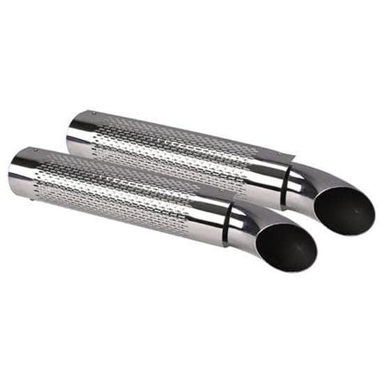 Patriot Exhaust H3824 Shielded Side Tube Turnout Extensions w/Mufflers