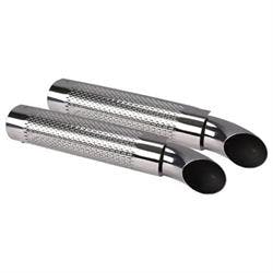 Patriot Exhaust H3824 Shielded Side Tube Turnout Extensions w/Mufflers
