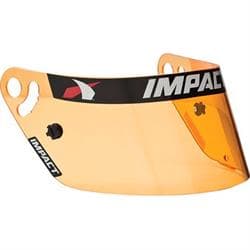 Impact Racing 12199904 Amber Vapor Helmet Shield, Fog Free