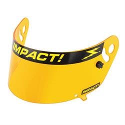 Impact Racing 12100904 Amber Shield-Charger/Vapor/Carbon Fiber Draft