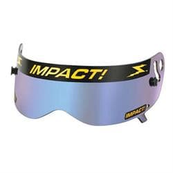 Impact Racing 13100906 Shield for Champ Helmets, Iridium
