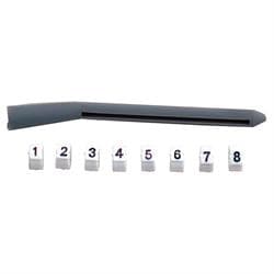 Spectre 4244 Spark Plug Wire Markers, 8mm, Set of 8