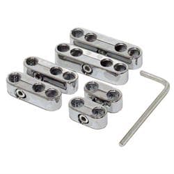 Spectre 4245 Pro Ignition Wire Separator Kit, Chrome, 8/8.8mm