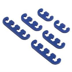 Spectre 4606 Spark Plug Wire Loom/Separator Kit, Nylon, Blue, 8-8.8mm