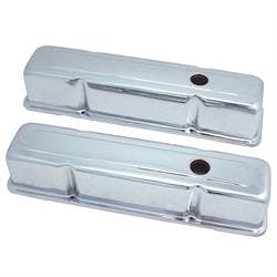Spectre 5210 Chrome Valve Covers, Chevy 283-400, GMC 283-400