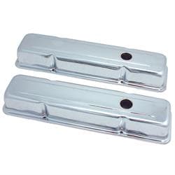 Spectre 5220 Chrome Valve Covers, Chevy 283-400, GMC 283-400