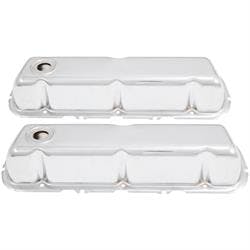 Spectre 5250 Chrome Valve Covers, Ford/Mercury 260-351, Lincoln 5.0L