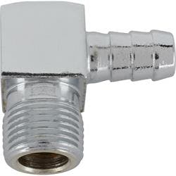 Spectre 5946 Fuel Fitting,90 Degree,3/8 Inch NPT to 3/8 Inch Hose Barb