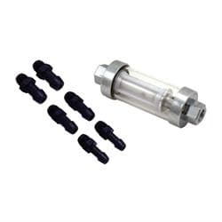 Spectre 6932 Premium Clear Fuel Filter, 1.125 in. OD, 3.25 in. Long