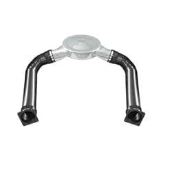 Spectre 733 Air Cleaner, Ram-Air, Chrome, 5.125 Inch Flange