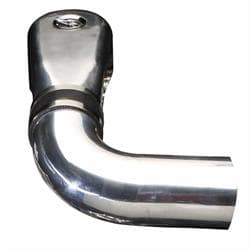 Spectre 747 Cold Air Intake Quik Kit, 90 Degree, Polished Aluminum