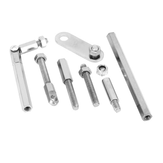 Spectre 8701 Air Intake Mounting Bracket, Zinc Plated, Each