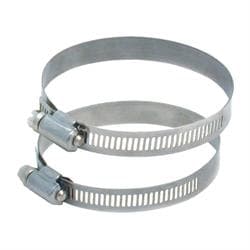 Spectre 8704 Air Intake Tube Clamps, 3 Inch, Pair