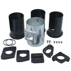 Spectre 9405 Mass Airflow Sensor Adapter Kit, Aluminum, 3 Inch