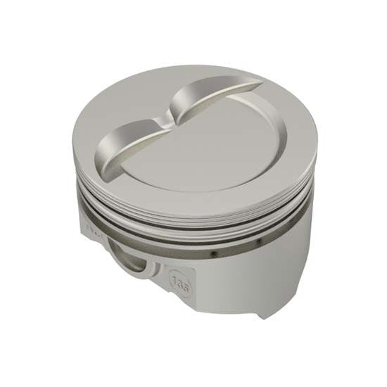 KB Chevy 383 Hypereutectic Pistons, Dish, 5.7 Inch Rod