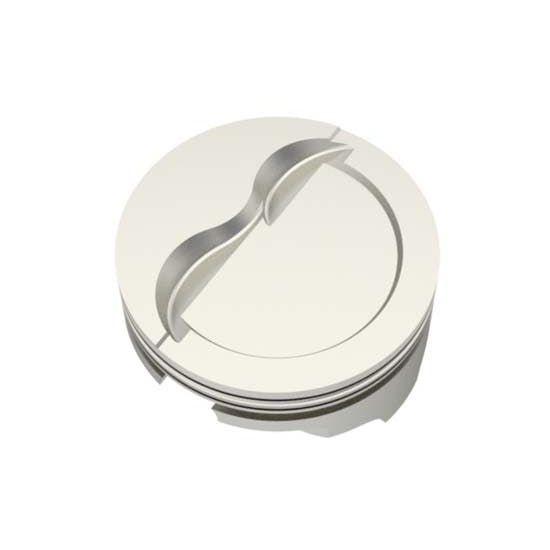 Icon Chevy 400 Forged Pistons, Dish, 6.0 Rod