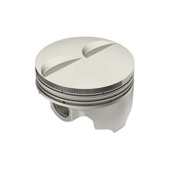Icon IC957.060 Chevy 305 Forged Pistons, Flat Top, 5.7 Inch Rod