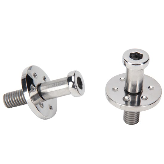 Eddie Motorsports MS277-21P Door Striker Bolts w/ Dimpled Washer