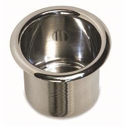 Eddie Motorsports MS281-32P Spun Aluminum Drink Holder, Medium