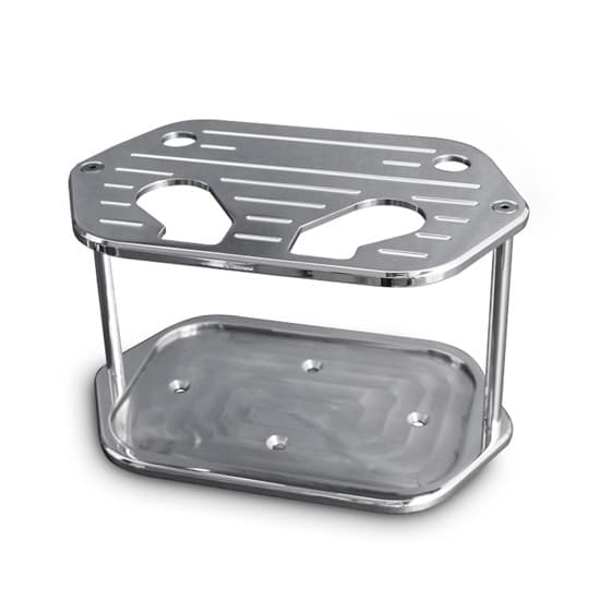 Eddie Motorsports MS374-75P Optima Battery Box, Polished Aluminum