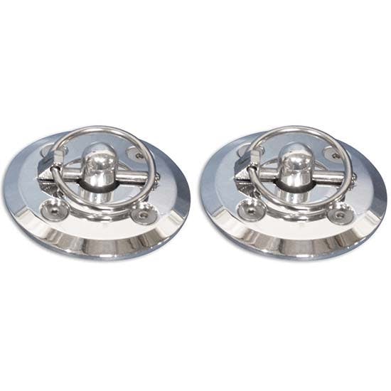 Eddie Motorsports MS110-44P Hood Pin Kit, Polished
