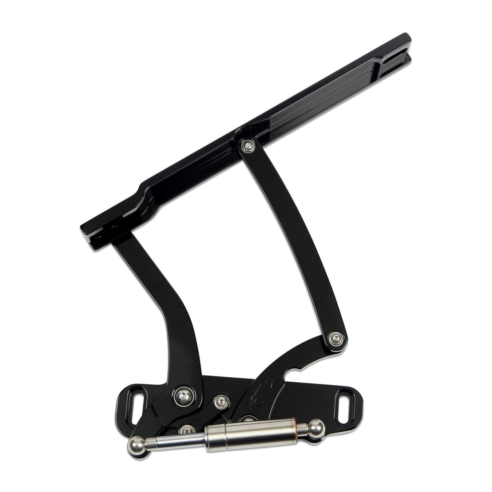 Eddie Motorsports MS149-57BK Hood Hinges, 69-72 Chevelle, Black