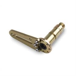 Lokar ATA-1000 Ford AOD Selector Shaft and Arm, 1/4 Slot And Hole