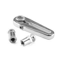 Lokar ACA-1802 Billet Aluminum Adjustable GM Trans Shift Arm