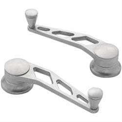 Lokar IDH-2014 Brushed Billet Aluminum Window Crank, GM, Ford 1949-Up