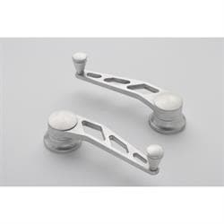 Lokar IDH-2014 Brushed Billet Aluminum Window Crank, GM, Ford 1949-Up