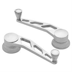 Lokar IDH-2015 Polished Billet Aluminum Window Crank, GM, Ford 1949-Up