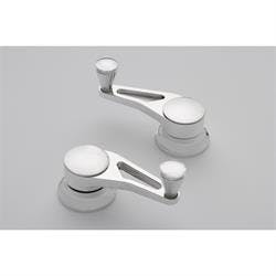 Lokar IDH-2021 Polished Billet Alum Vent Window Crank, GM, Ford 49-Up