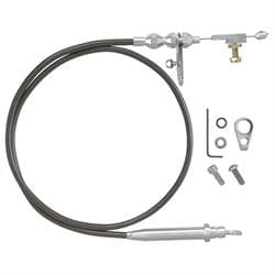 Lokar KD-2350HTBLACK TH350 Hi-Tech Kickdown Kit, Black Housing