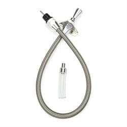 Lokar TD-30C6FM Ford C6 Hi-Tech Transmission Dipstick, Firewall Mount
