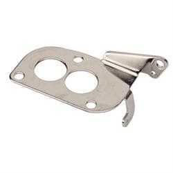 Lokar TRP-4007 Stainless 3 Bolt Carb Throttle Cable Mounting Plate