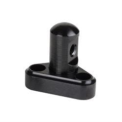 Lokar XTCB-40LS1 Black LS1 Throttle Bracket, 1998-99 GM, Single Stud