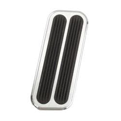 Lokar BAG-6092 67-69 Camaro/Firebird Billet Alum Throttle Pad w/Rubber