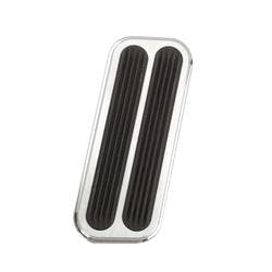 Lokar BAG-6092 67-69 Camaro/Firebird Billet Alum Throttle Pad w/Rubber