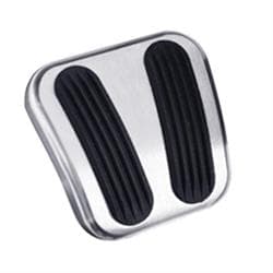 Lokar BAG-6163 64-75 Chevelle Curved Billet Aluminum E-Brake Pedal Pad