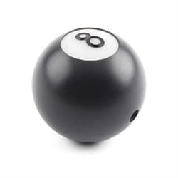 Lokar SK-6850 Black 8-Ball Automatic Shifter Knob