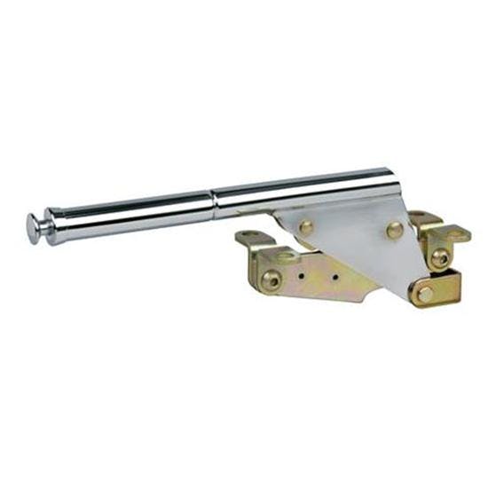 Lokar EHB-7000F Floor Mount Hand Emergency Brake/Boot Kit, Chrome