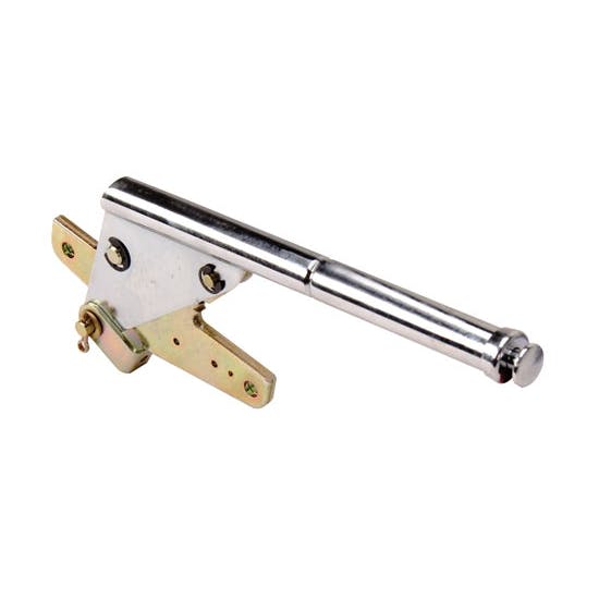 Lokar EHB-7000F Floor Mount Hand Emergency Brake/Boot Kit, Chrome
